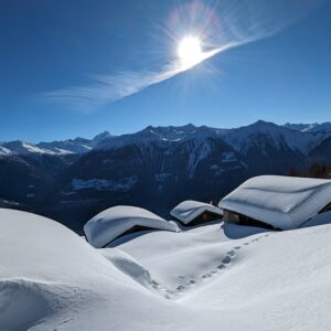 Raquettes cool au pays de la Meige