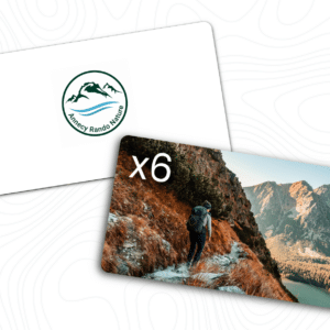 Carte x6 randonnées