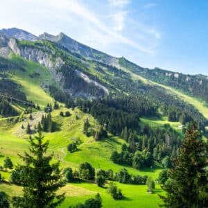 La boucle de la Perriere à la Clusaz